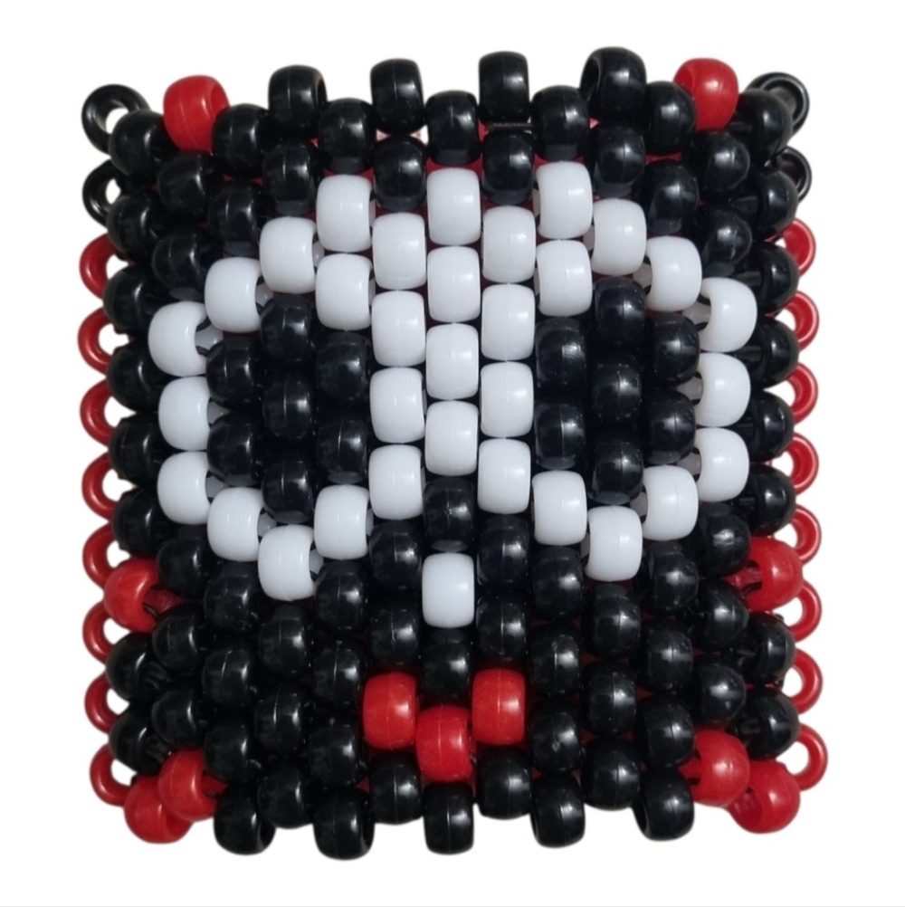 Handmade Skelanimals Kandi Cuff Bracelet- Oliver
